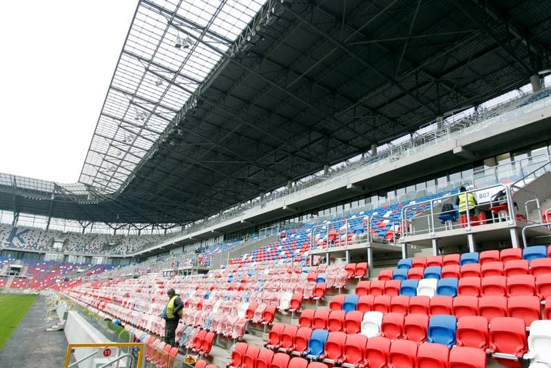 Football. Gornik Zabrze. Press Conference. 17.02.2016