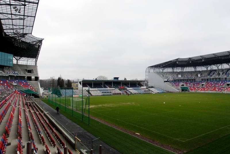 Football. Gornik Zabrze. Press Conference. 17.02.2016