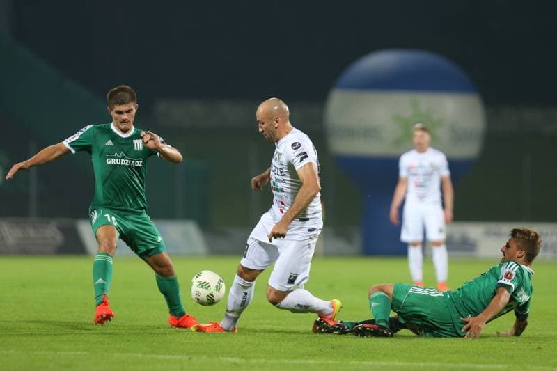 Football. I Liga. Zaglebie Sosnowiec - Olimpia Grudziadz. 24.09.2016