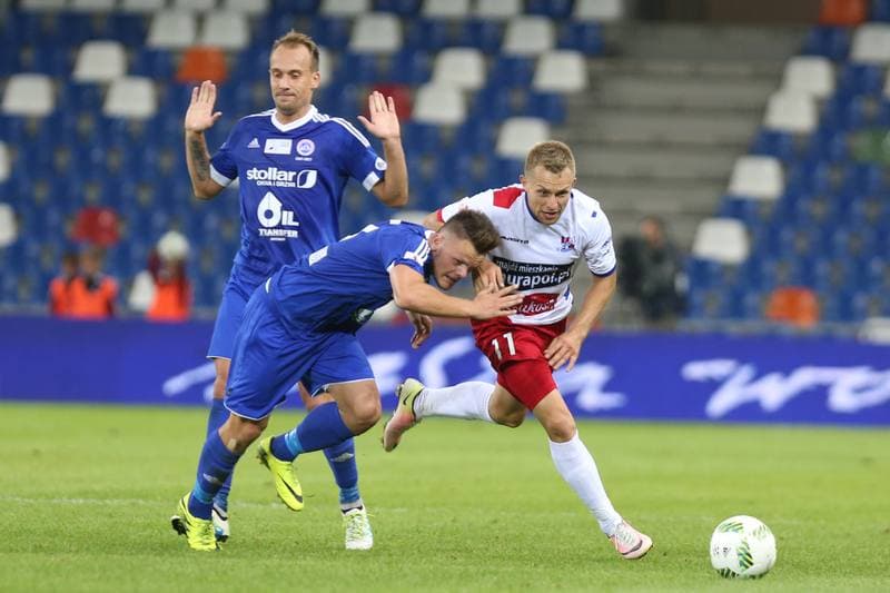 Football. I Liga. Podbeskidzie Bielsko-Biala - Wigry Suwalki. 12.08.2016