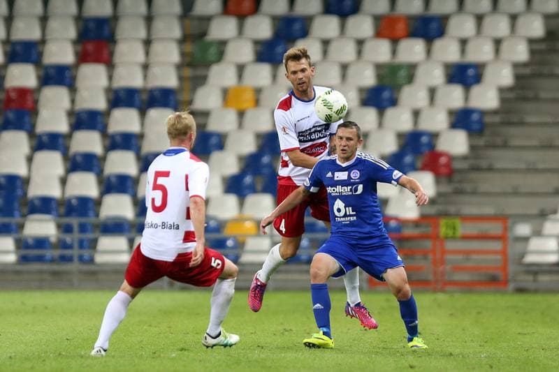 Football. I Liga. Podbeskidzie Bielsko-Biala - Wigry Suwalki. 12.08.2016