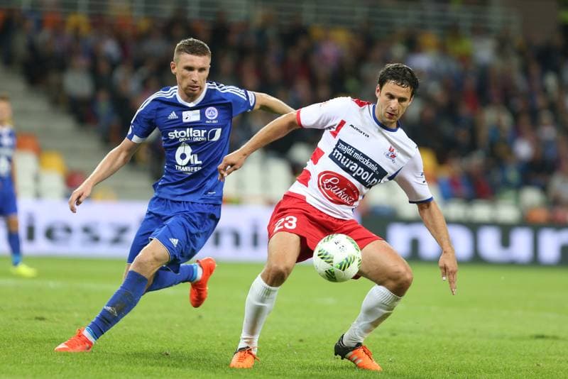 Football. I Liga. Podbeskidzie Bielsko-Biala - Wigry Suwalki. 12.08.2016