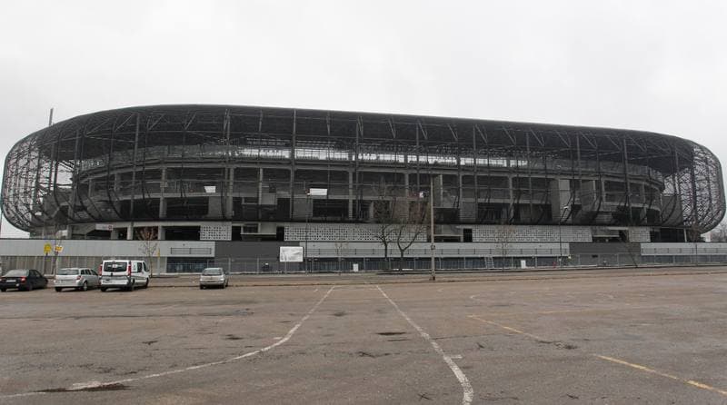 Football. Gornik Zabrze. Press Conference. 16.02.2016