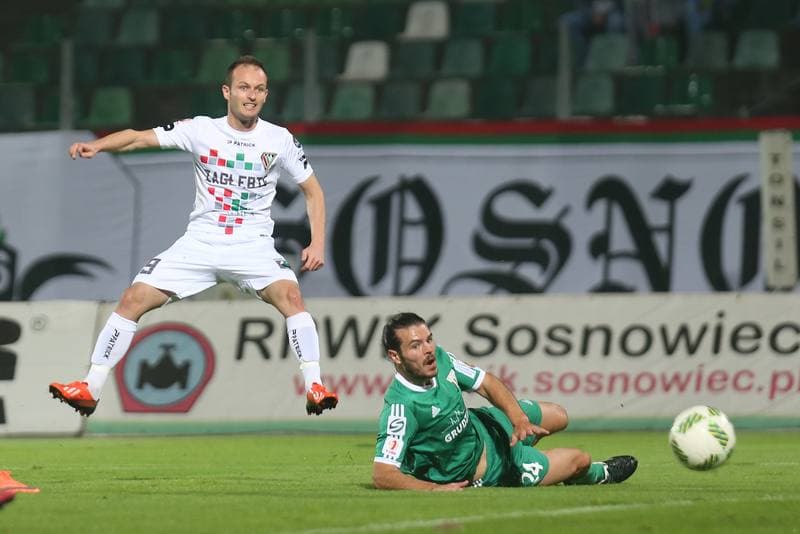 Football. I Liga. Zaglebie Sosnowiec - Olimpia Grudziadz. 24.09.2016