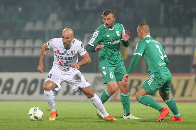 Football. I Liga. Zaglebie Sosnowiec - Olimpia Grudziadz. 24.09.2016