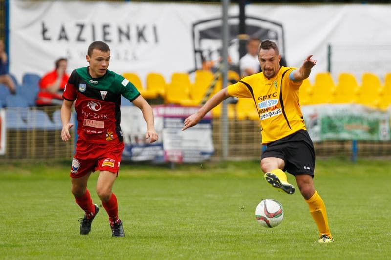 Football. IV Liga. GKS II Tychy - Gwarek Tarnowskie Gory. 13.08.2016