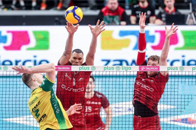 Volleyball. PlusLiga. Aluron CMC Warta Zawiercie - Asseco Resovia Rzeszow. 29.03.2025