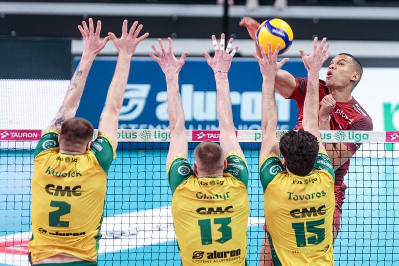 Volleyball. PlusLiga. Aluron CMC Warta Zawiercie - Asseco Resovia Rzeszow. 29.03.2025