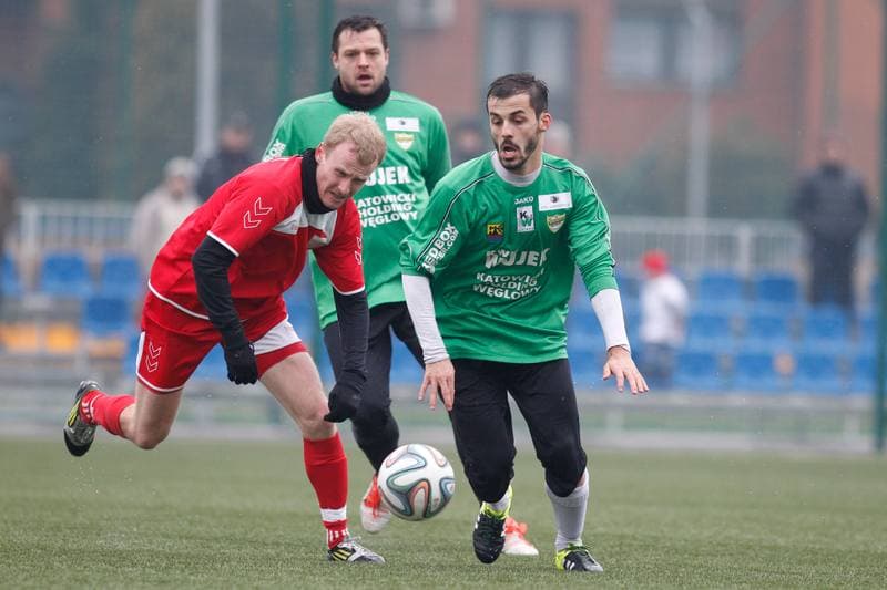 Football. I Liga. Rozwoj Katowice - Polonia Bytom. 13.02.2016
