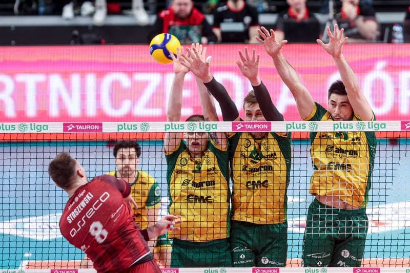 Volleyball. PlusLiga. Aluron CMC Warta Zawiercie - Asseco Resovia Rzeszow. 29.03.2025