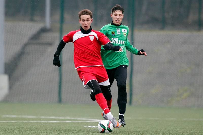 Football. I Liga. Rozwoj Katowice - Polonia Bytom. 13.02.2016