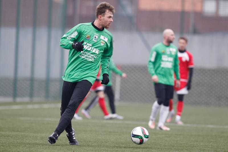 Football. I Liga. Rozwoj Katowice - Polonia Bytom. 13.02.2016