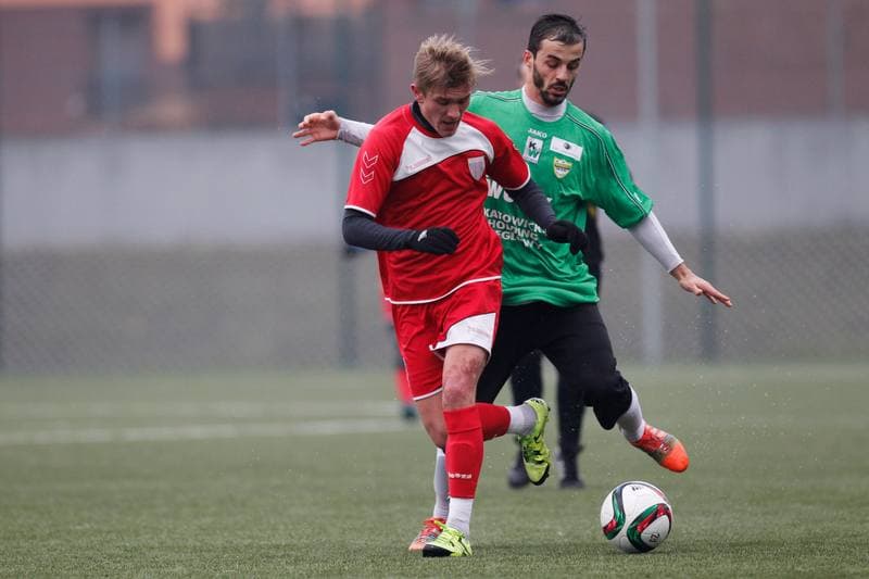 Football. I Liga. Rozwoj Katowice - Polonia Bytom. 13.02.2016
