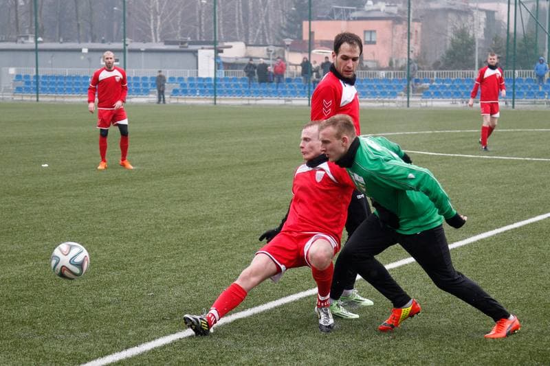 Football. I Liga. Rozwoj Katowice - Polonia Bytom. 13.02.2016