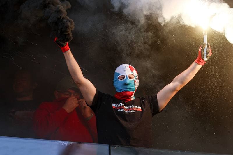 Football. PKO BP Ekstraklasa. Gornik Zabrze - Widzew Lodz. 27.04.2025