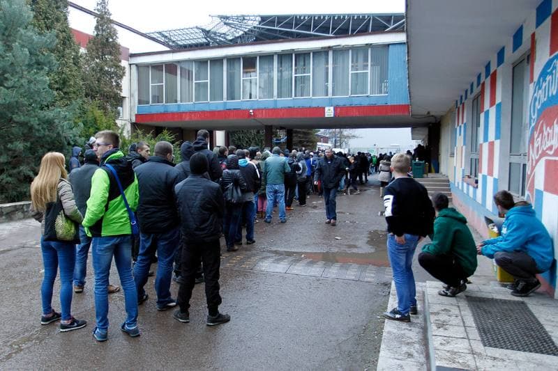 Football. Gornik Zabrze. Press Conference. 11.02.2016