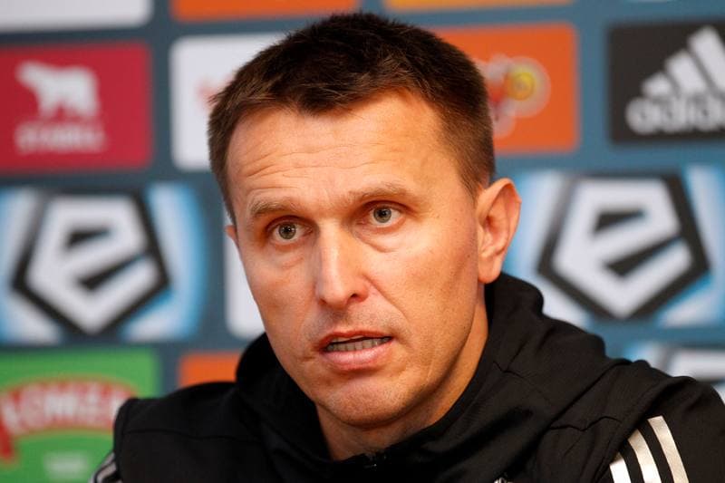 Football. Gornik Zabrze. Press Conference. 11.02.2016