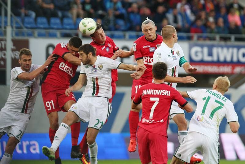 Football. Lotto Ekstraklasa. Piast Gliwice - Slask Wroclaw. 26.09.2016
