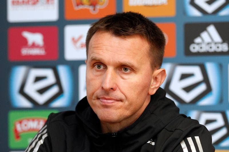 Football. Gornik Zabrze. Press Conference. 11.02.2016