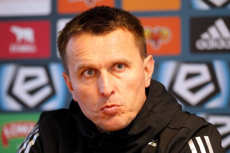 Football. Gornik Zabrze. Press Conference. 11.02.2016