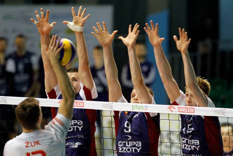Volleyball. PlusLiga. MKS Bedzin - ZAKSA Kedzierzyn-Kozle. 10.02.2016