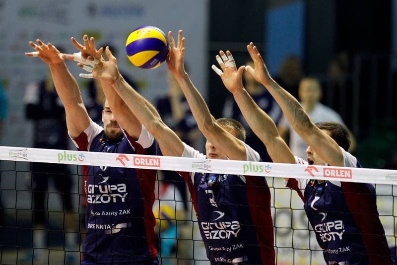 Volleyball. PlusLiga. MKS Bedzin - ZAKSA Kedzierzyn-Kozle. 10.02.2016