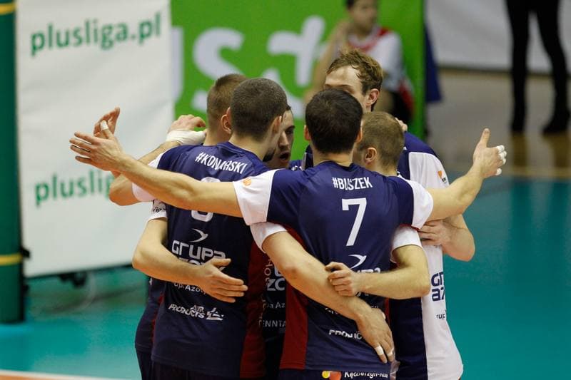 Volleyball. PlusLiga. MKS Bedzin - ZAKSA Kedzierzyn-Kozle. 10.02.2016
