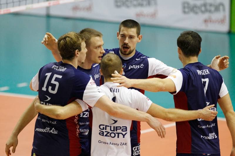 Volleyball. PlusLiga. MKS Bedzin - ZAKSA Kedzierzyn-Kozle. 10.02.2016