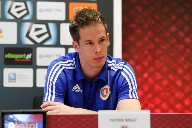 Football. Piast Gliwice. Press Conference. 10.02.2016