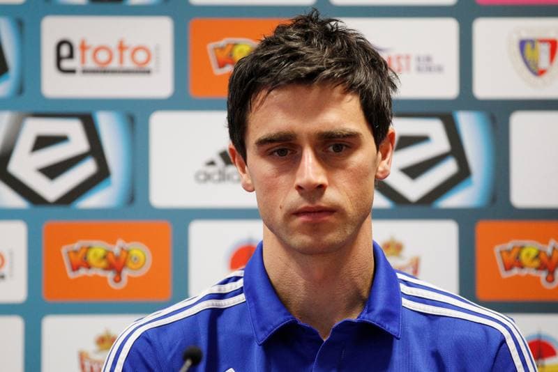 Football. Piast Gliwice. Press Conference. 10.02.2016