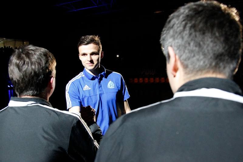 Football. Ruch Chorzow. Team Presentation. 08.02.2016