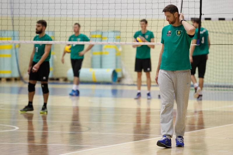 Handball. GKS Katowice. Training. 29.09.2016