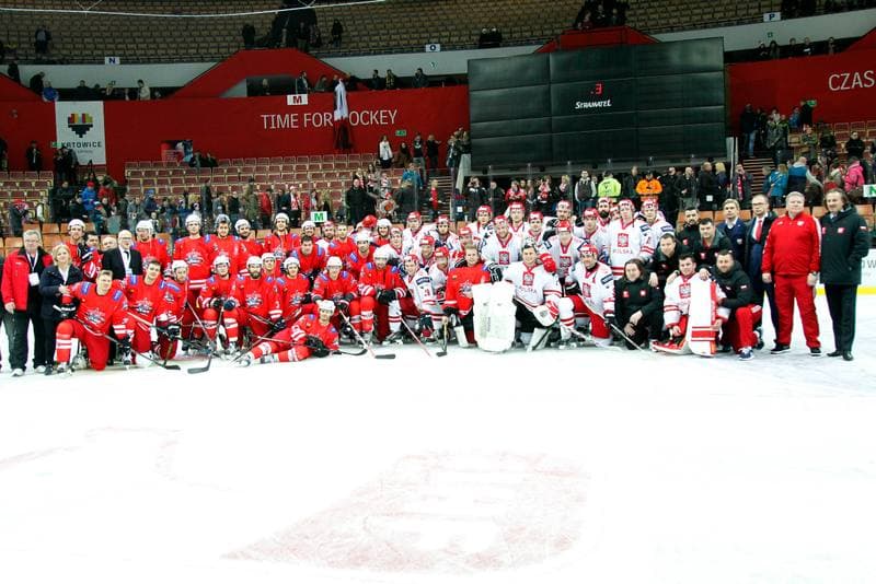 Ice Hockey. Poland national team. Stars of PHL. 06.02.2016