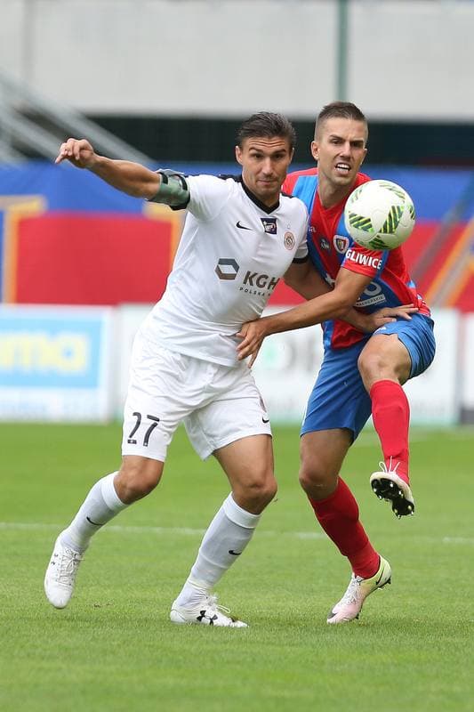 Football. Lotto Ekstraklasa. Piast Gliwice - Zaglebie Lubin. 14.08.2016