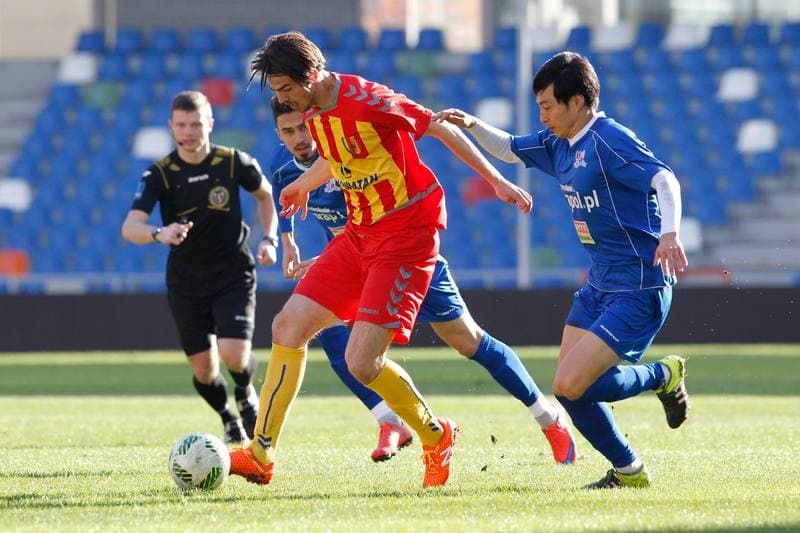 Football. Sparing. Podbeskidzie Bielsko Biala - Korona Kielce. 06.02.2016