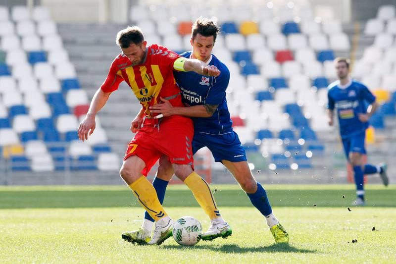 Football. Sparing. Podbeskidzie Bielsko Biala - Korona Kielce. 06.02.2016