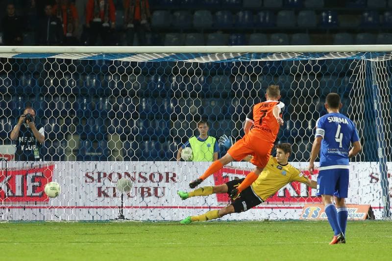 Football. Lotto Ekstraklasa. Ruch Chorzow - Zaglebie Lubin. 30.09.2016