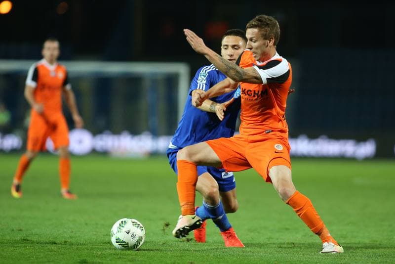 Football. Lotto Ekstraklasa. Ruch Chorzow - Zaglebie Lubin. 30.09.2016