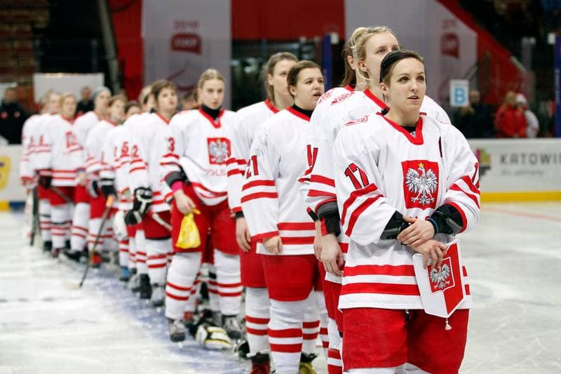 Ice Hockey. Women's Friendly Match. Poland - Hungary. 05.02.2016