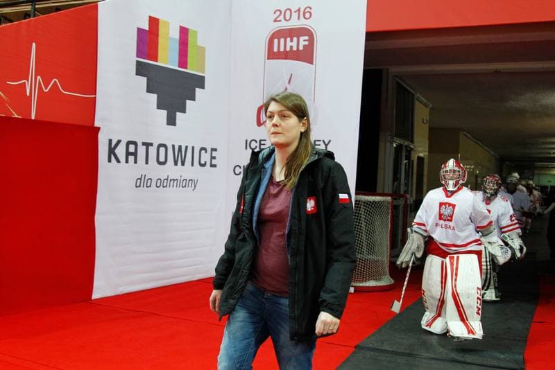 Ice Hockey. Women's Friendly Match. Poland - Hungary. 05.02.2016