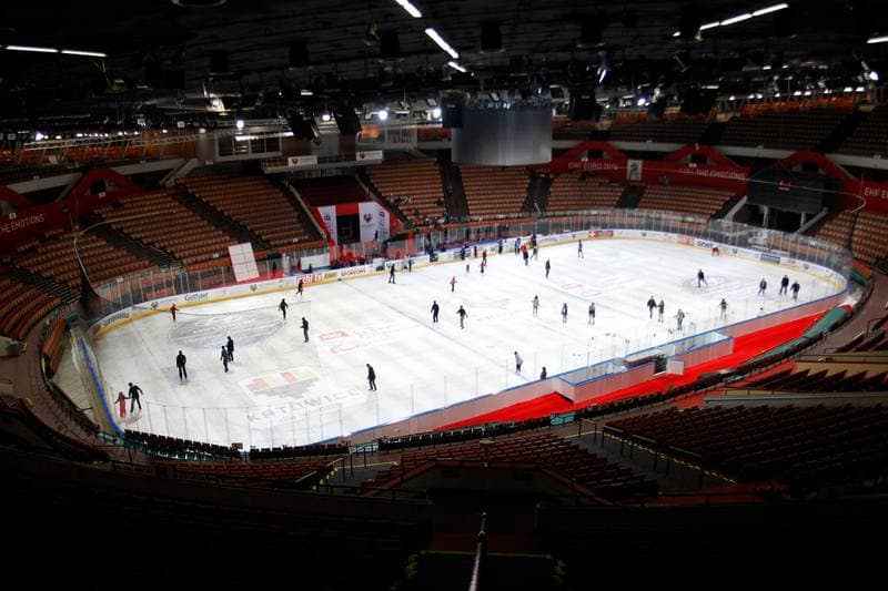 Ice Hockey. Lodowisko w Spodku. 05.02.2016