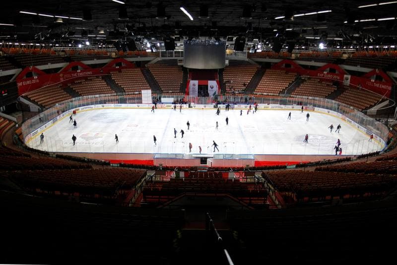 Ice Hockey. Lodowisko w Spodku. 05.02.2016