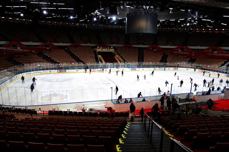 Ice Hockey. Lodowisko w Spodku. 05.02.2016