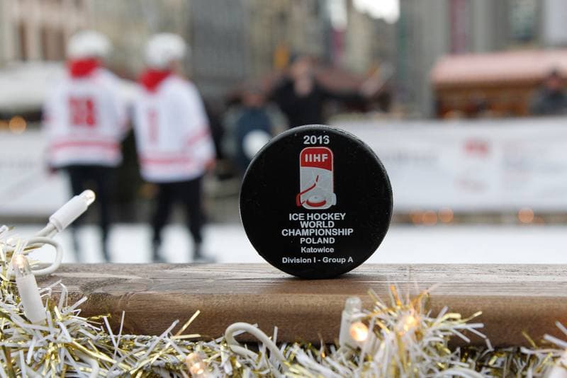 Ice Hockey. Poland. Press Conference. 04.02.2016