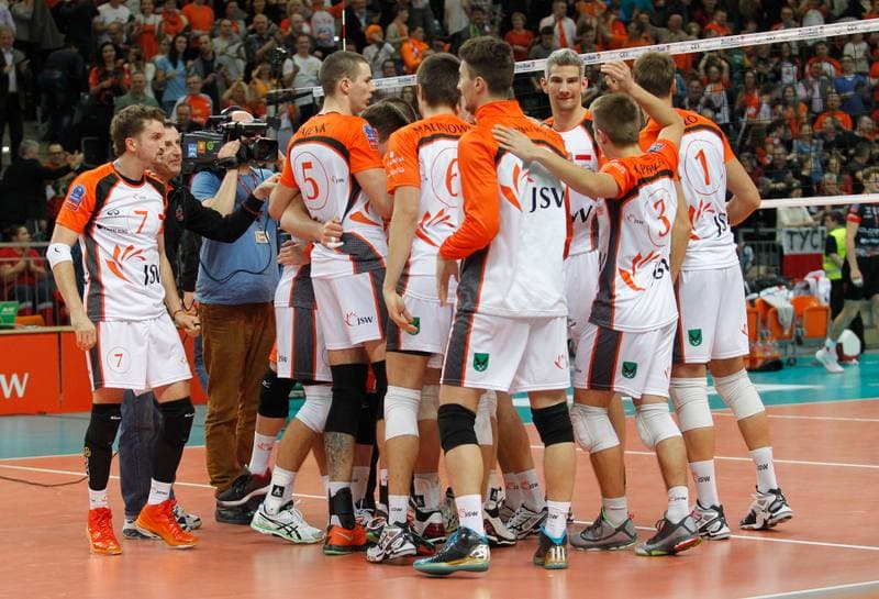 Volleyball. PlusLiga. Jastrzebski Wegiel - Lotos Trefl Gdansk. 13.12.2013