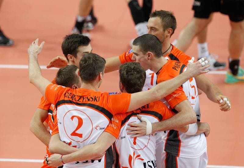 Volleyball. PlusLiga. Jastrzebski Wegiel - Lotos Trefl Gdansk. 13.12.2013