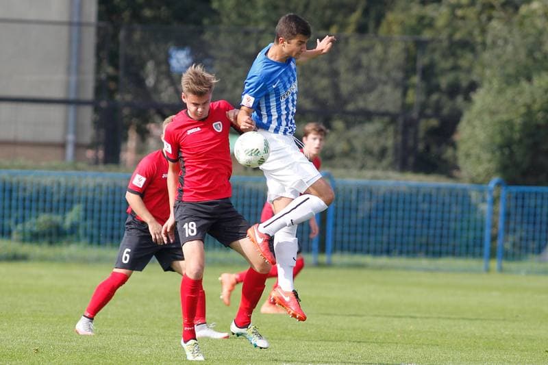 Football. Centralna Liga Juniorow. Piast Gliwice - Lech Poznan. 01.10.2016