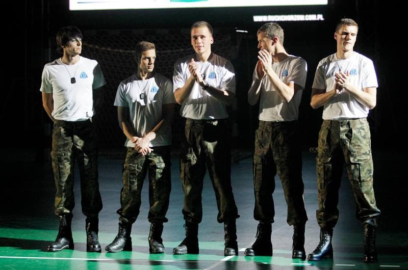 Football. Ruch Chorzow. Team Presentation. 09.02.2015