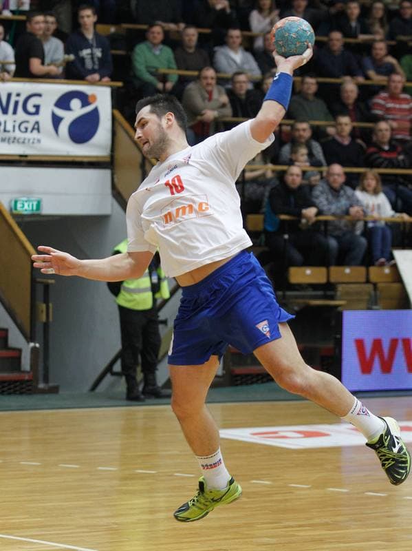 Handball. PGNiG Superliga. Gornik Zabrze - Stal Mielec. 12.02.2014