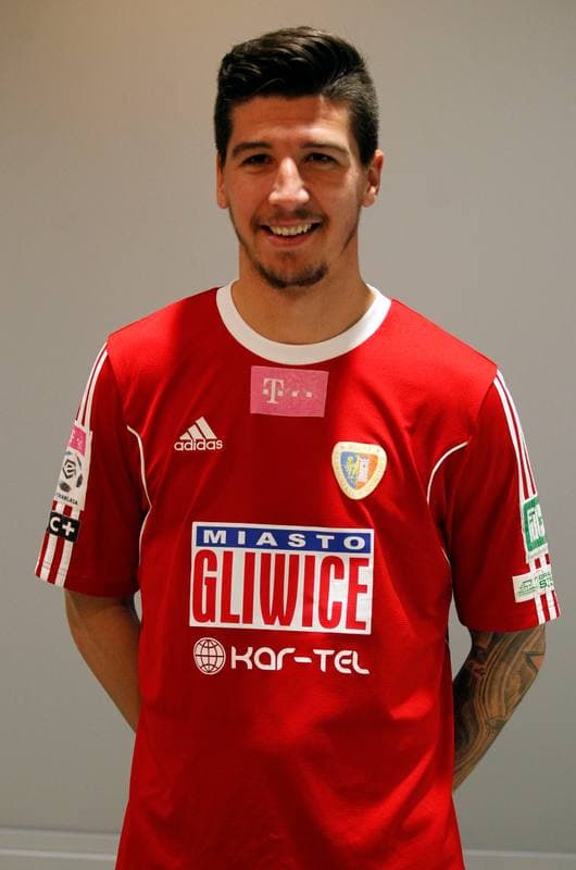 Football. Piast Gliwice. Training. 06.02.2014